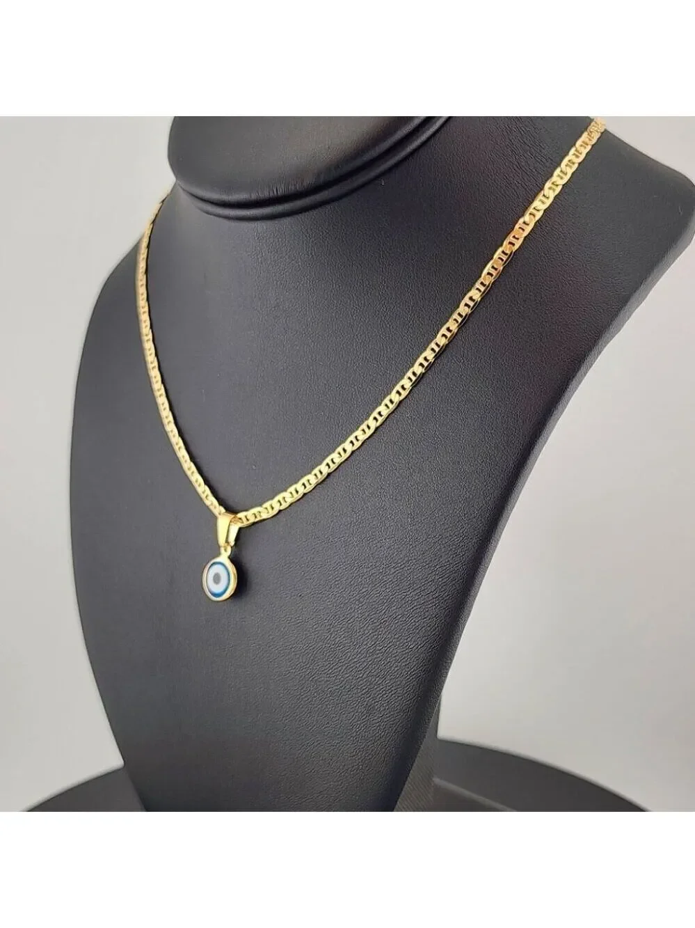 Just Dropped: Baby Blue Evil Eye Brazilian Beauty – 18K Gold Filled